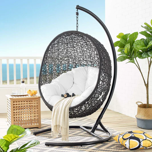 Transform Your Backyard into a Relaxation Oasis with Our Luxurious Swing Chair