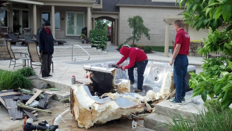Efficient Hot Tub Removal Services Delivering Trusted Results And Clean Outdoor Spaces
